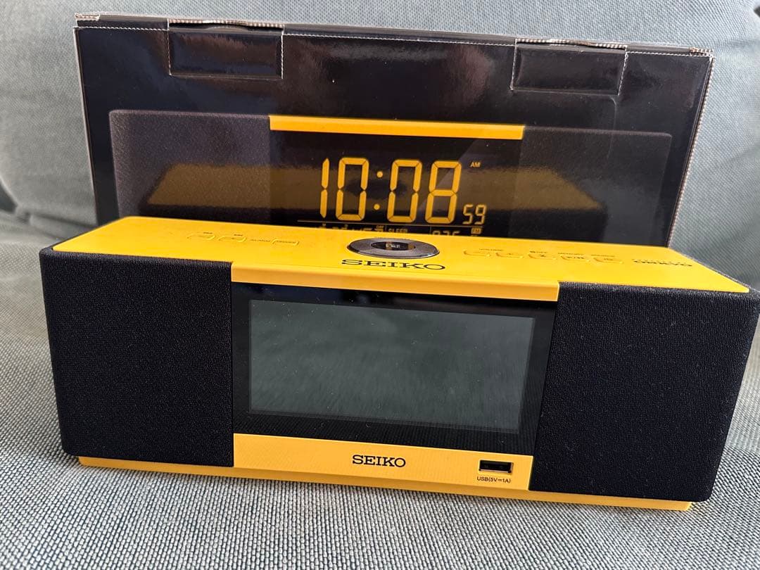 SEIKO 置き時計 「マルチサウンドクロック」 SS502Y - メルカリ