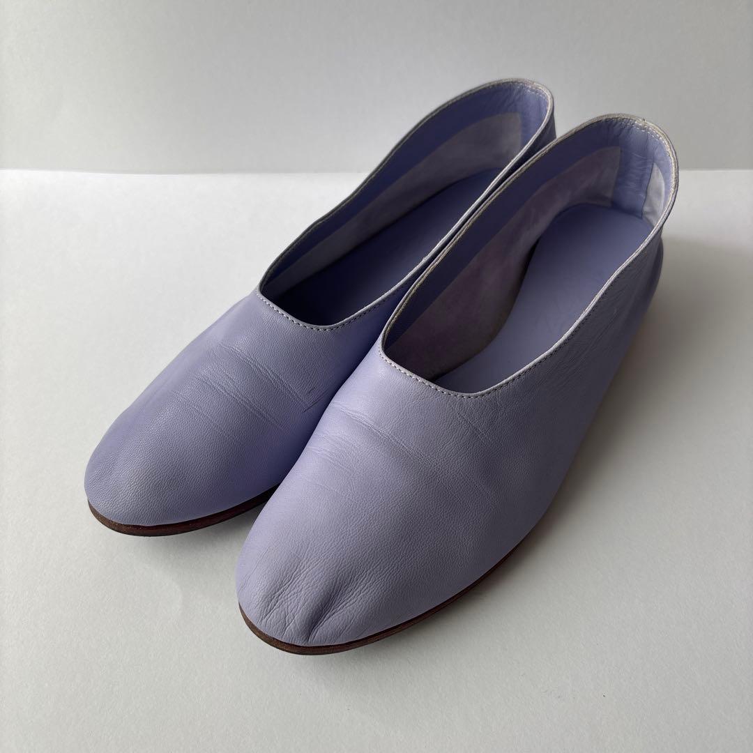 マルティニアーノ MARTINIANO 37 ラベンダー フラットシューズ Martiniano（マルティニアーノ） シューズ Martiniano GLOVE フラット