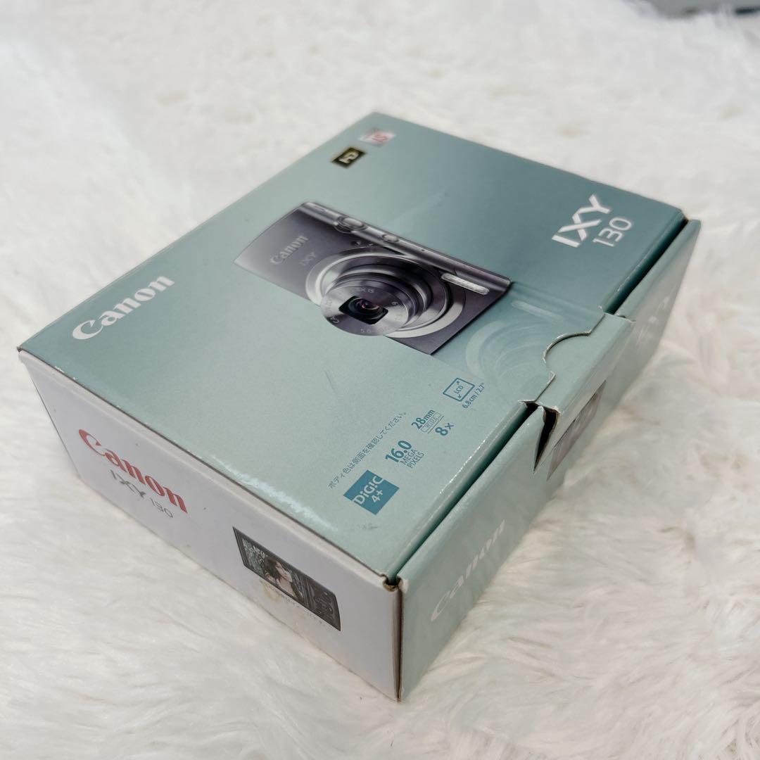 美品】キャノン IXY130コンパクトデジカメ 外箱 説明書 - メルカリ