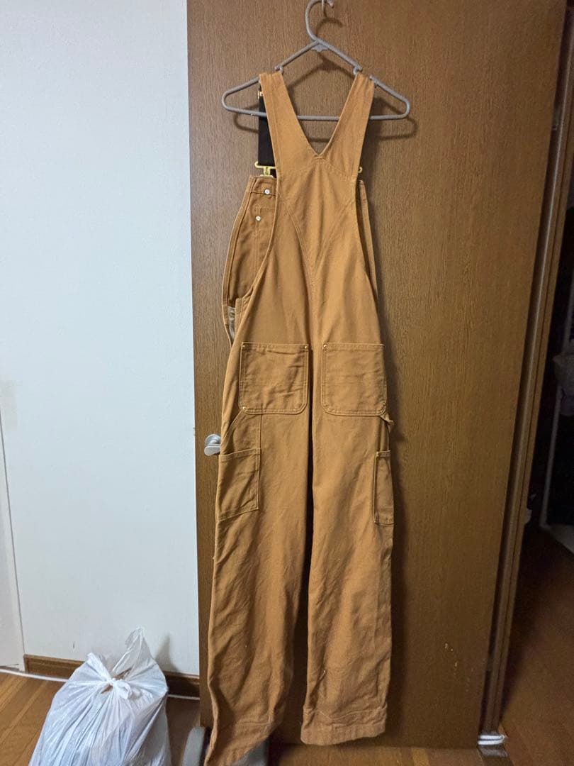 90s ビンテージ カーハート ダブルニー ダック オーバーオール 28 美品