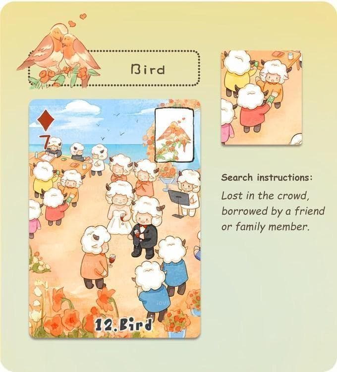 正規品ルノルマンカード】海外インディーズデッキ✨可愛い羊たちの