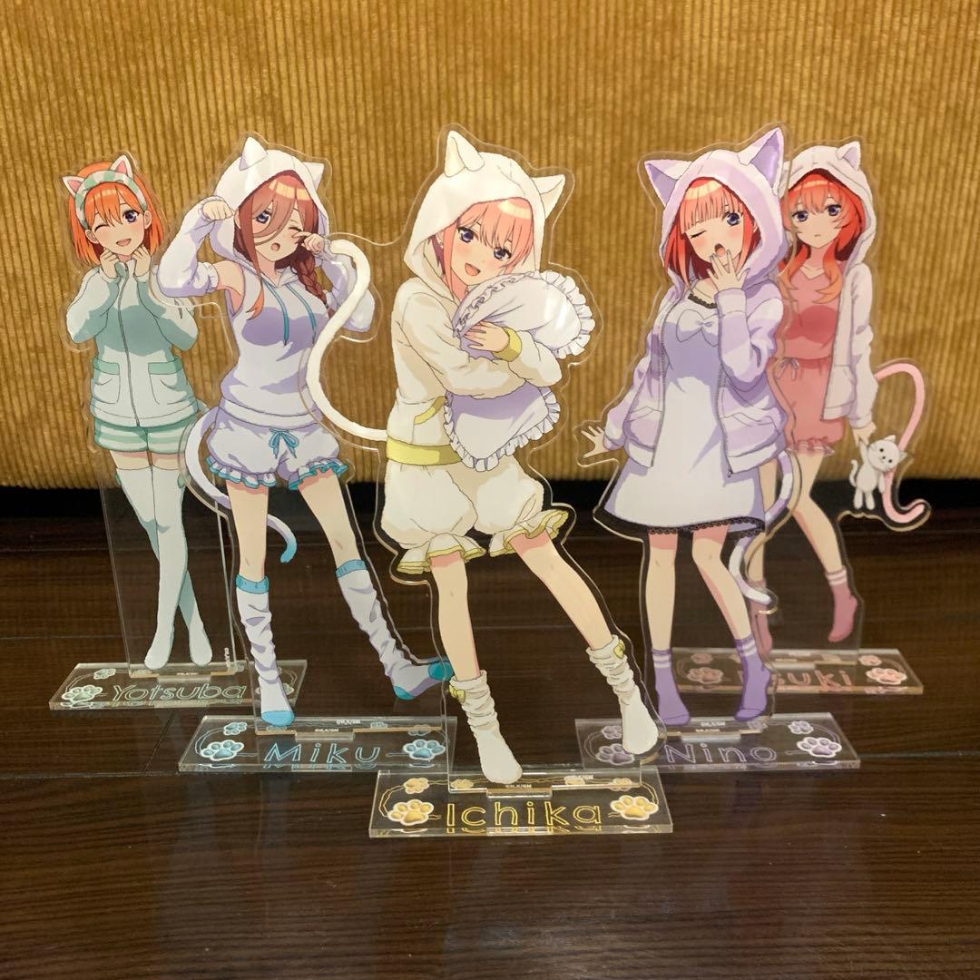 五等分の花嫁 アクリルスタンド モーリーオンラインスクラッチ 映画 「五等分の花嫁」』×MOLLY.ONLINEスクラッチ描き下ろしイラストを