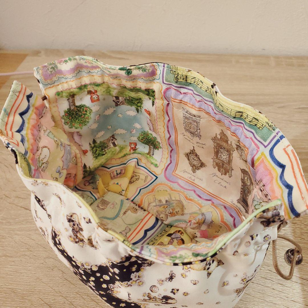 《専用》 ダレスバッグ パンプキン巾着 ハンドメイド