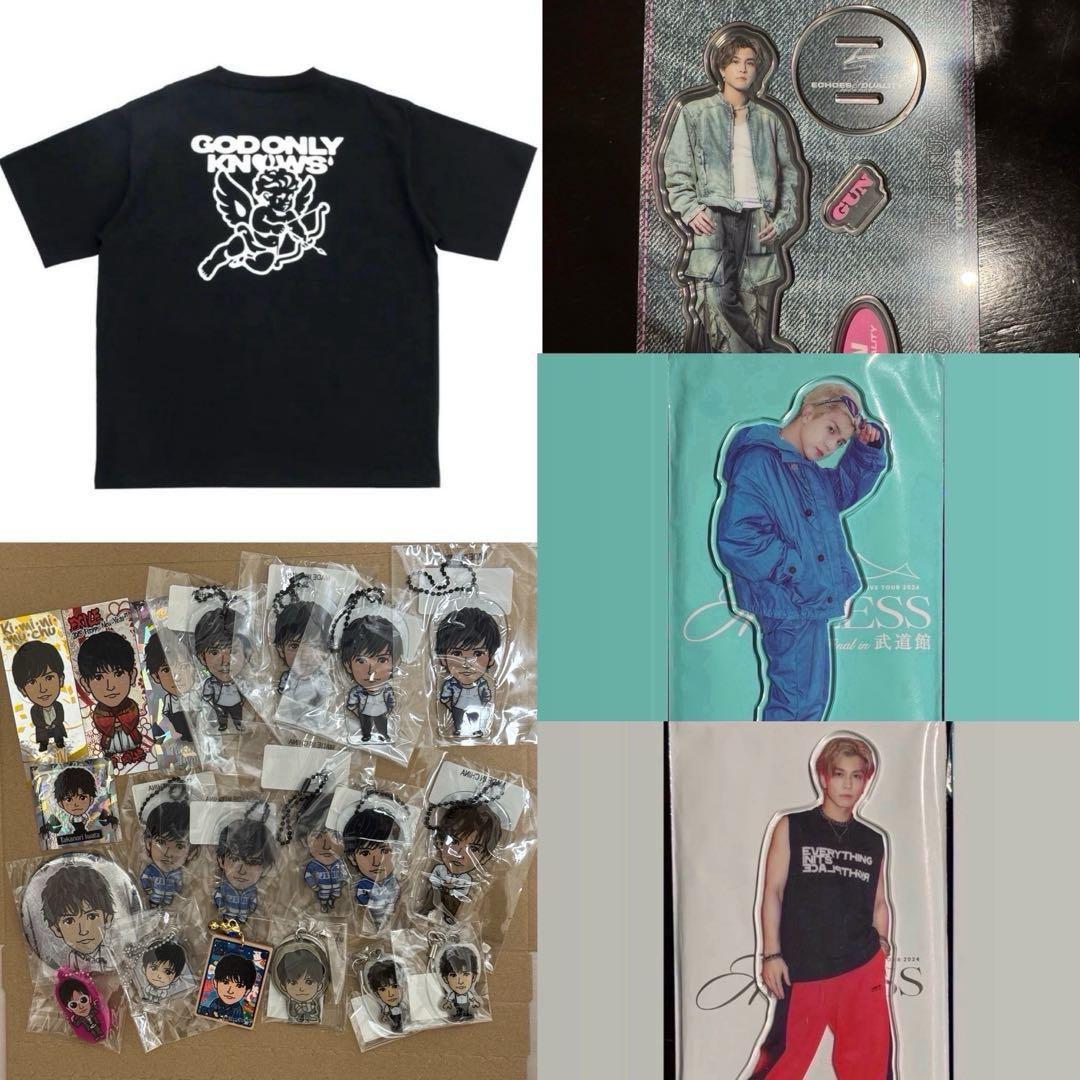 岩田剛典 アクスタ GOD ONLY KNOWS ANGEL Tシャツ - メルカリ