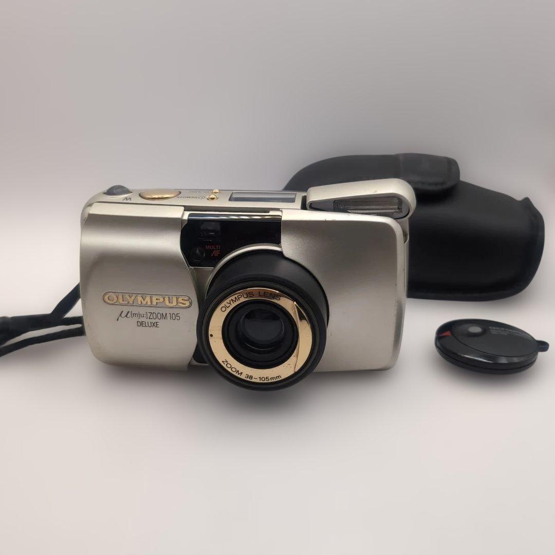 動作確認済 オリンパス　カメラ　μ ZOOM 105 DELUXE Olympus μ zoom105 deluxe | ヨアケマエカメラ フィルムカメラ修理・販売