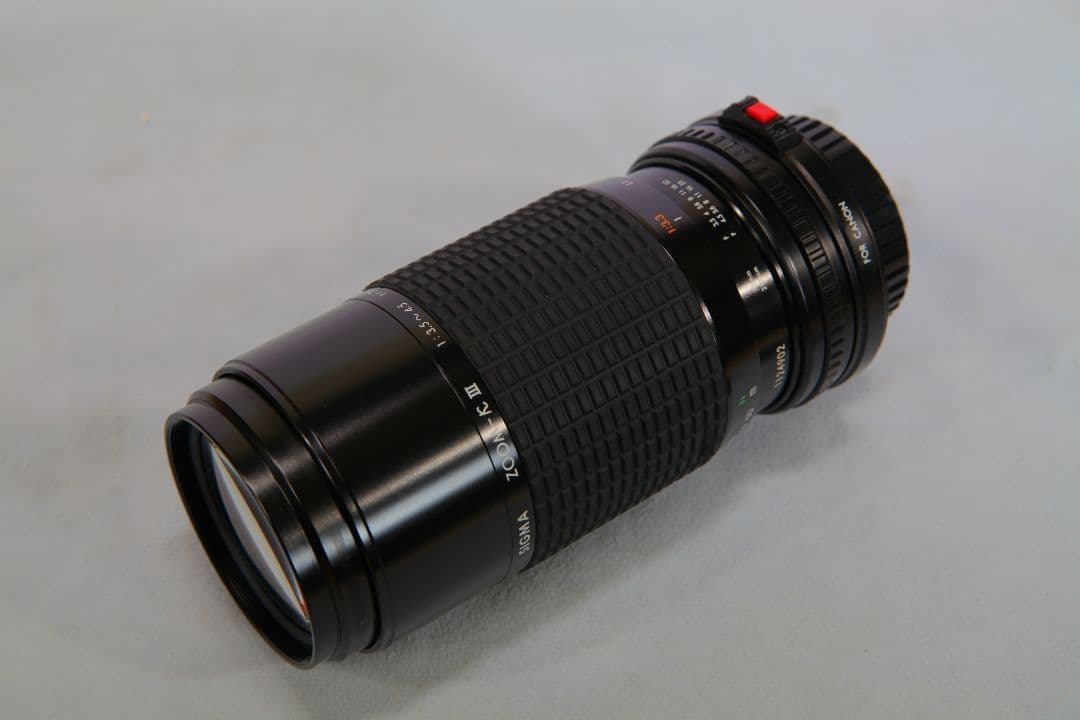 新品SIGMA キャノンFD用 75-210mm f3.5-4.5