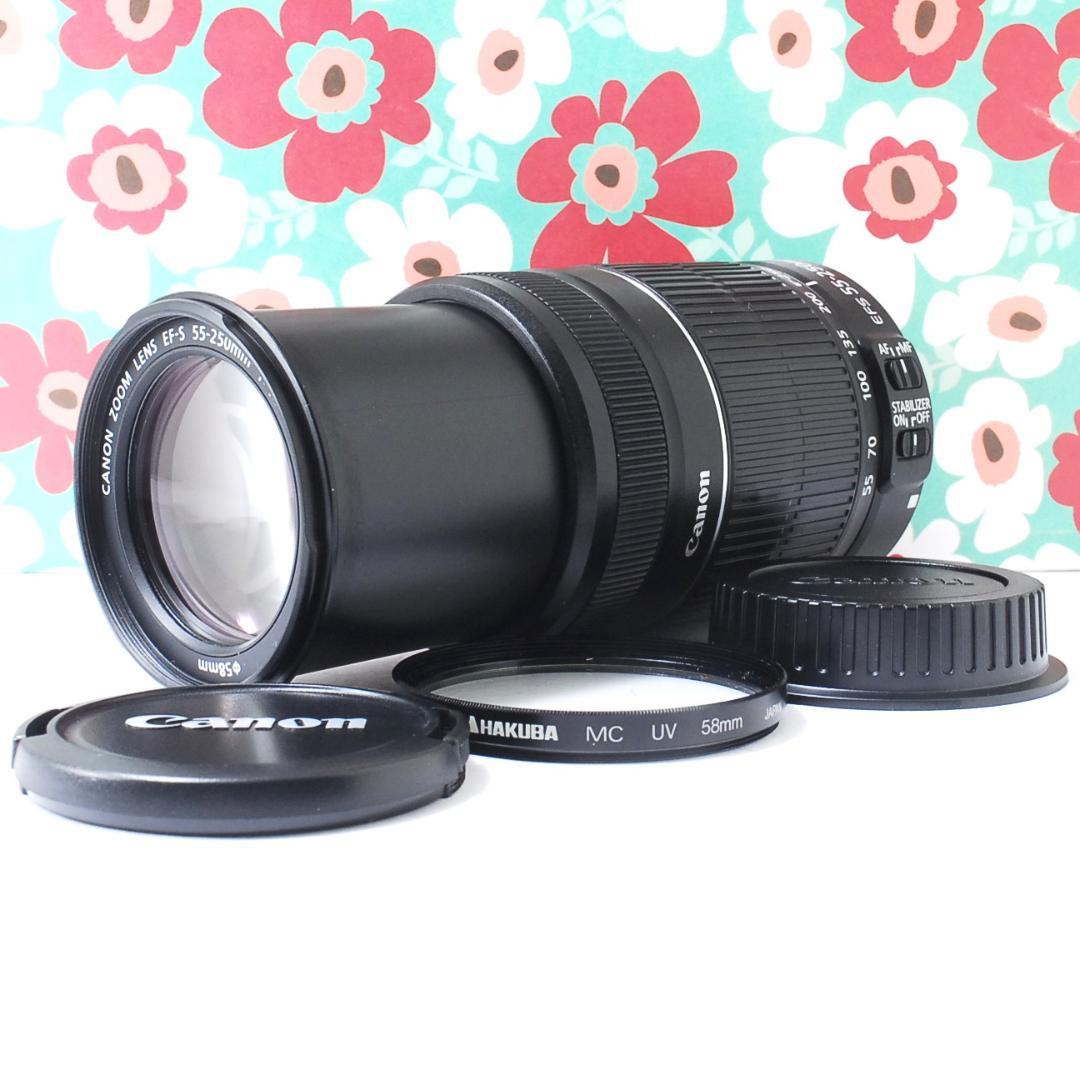 ❤Canon EF-S 55-250mm F5.6 IS II❤手振れ補正❤ - メルカリ