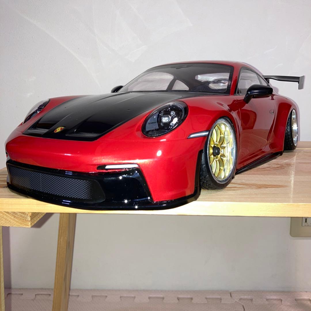 タミヤ　ポルシェ911GT3(992) ボディ タミヤの新作キット「ポルシェ 911 GT3 RS（992）」をキットレビュー