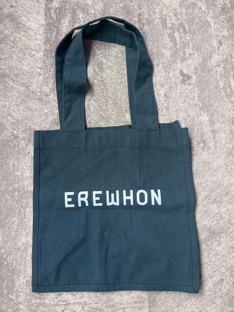 【新品未使用】EREWHON エコバッグ ダークグリーン EREWHON エレウォン クーラートートバッグ エコバッグ グリーン | Panipla