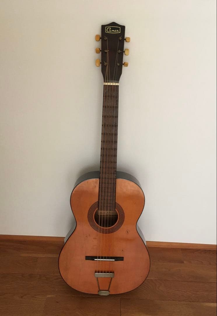 希少ビンテージCameo AS-1日本アコースティックギタートラベルパーラー