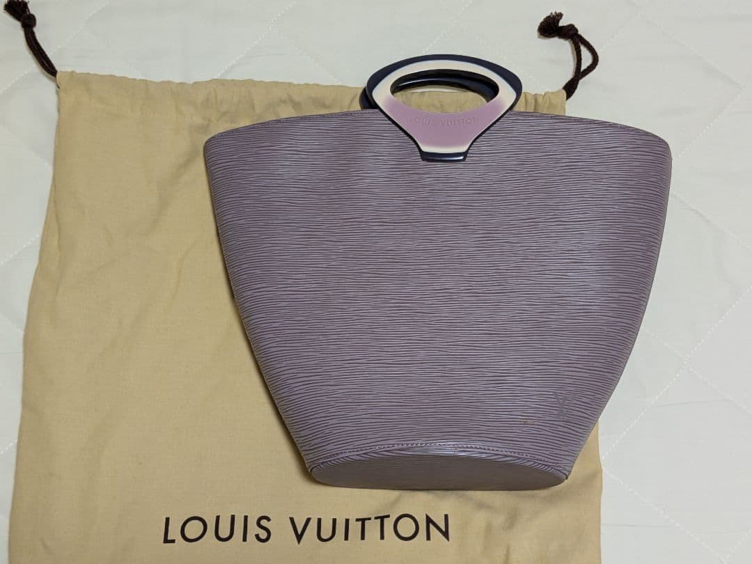美品 ルイヴィトン エピ ノクタンブル ライラック ルイヴィトンノクタンブル 14127 ライラック レディース エピレザー