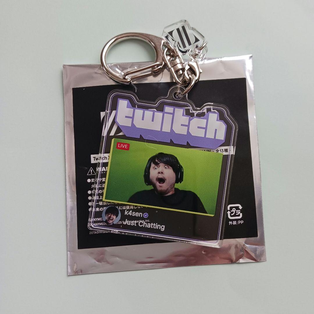 k4sen ZETA DIVISION アクリルキーチェーン Twitch - メルカリ