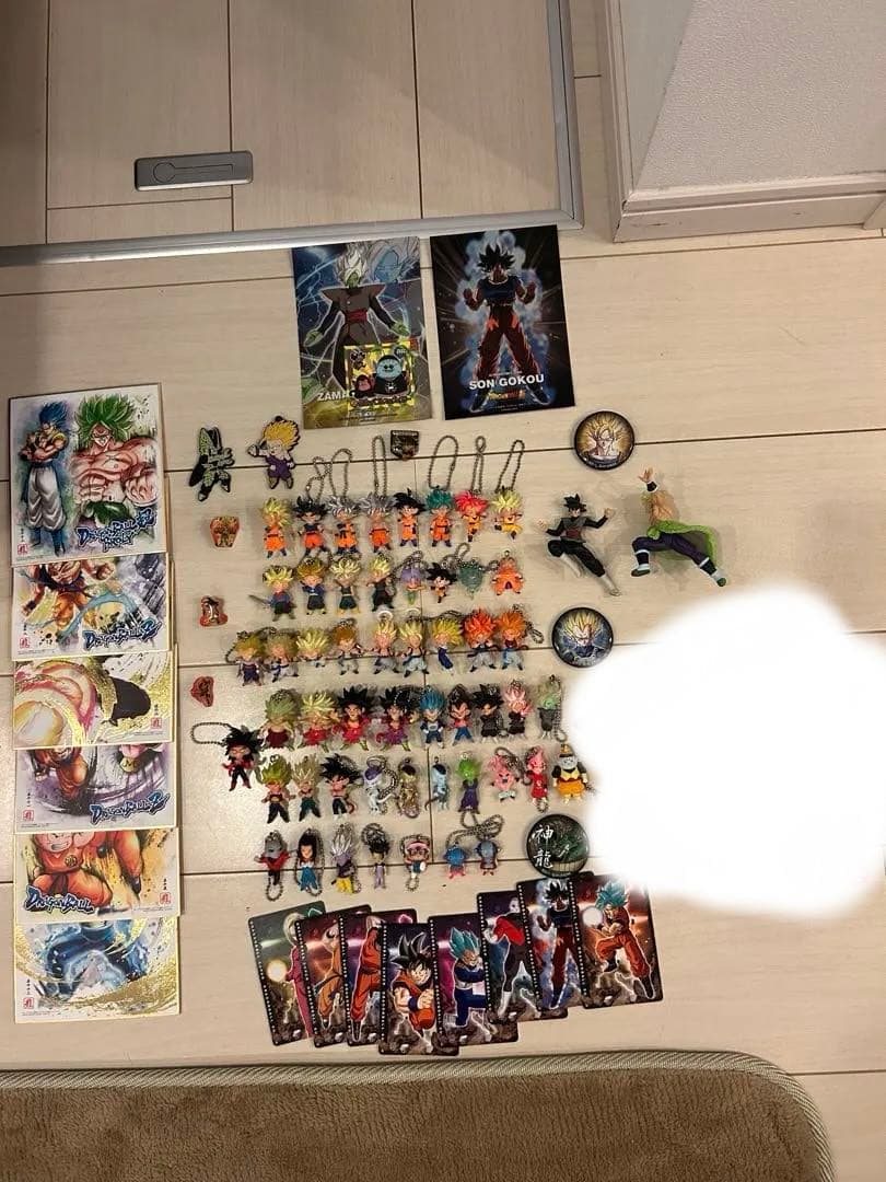 ドラゴンボール フィギュア・キーホルダー・カードセット ドラゴンボール カセット型 フィギュア 付き トリプルキーホルダー 全5