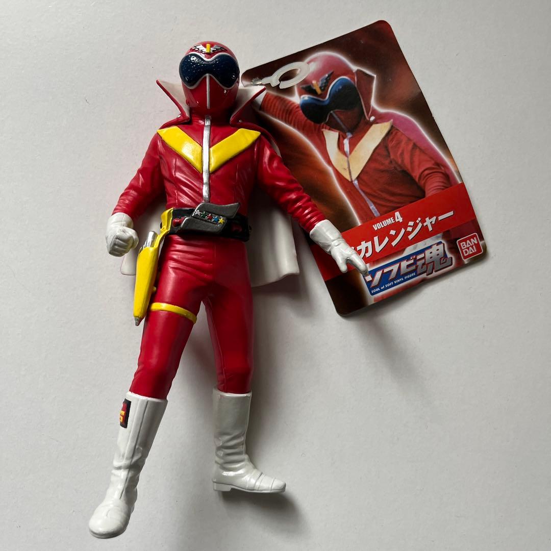 ソフビ魂 秘密戦隊ゴレンジャーフィギュア 5体セット - メルカリ