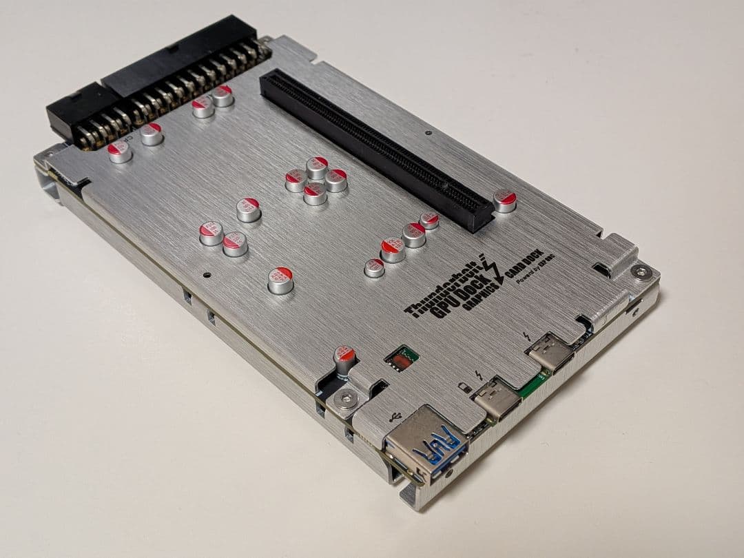 eGPU Thunderbolt GPU Dock ケーブル付き Amazon.com: External GPU Dock Station, Mini eGPU Enclosure Only