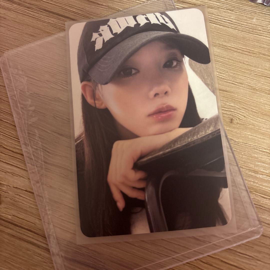 aespa dirty work ウィンター キャップ トレカ md popup