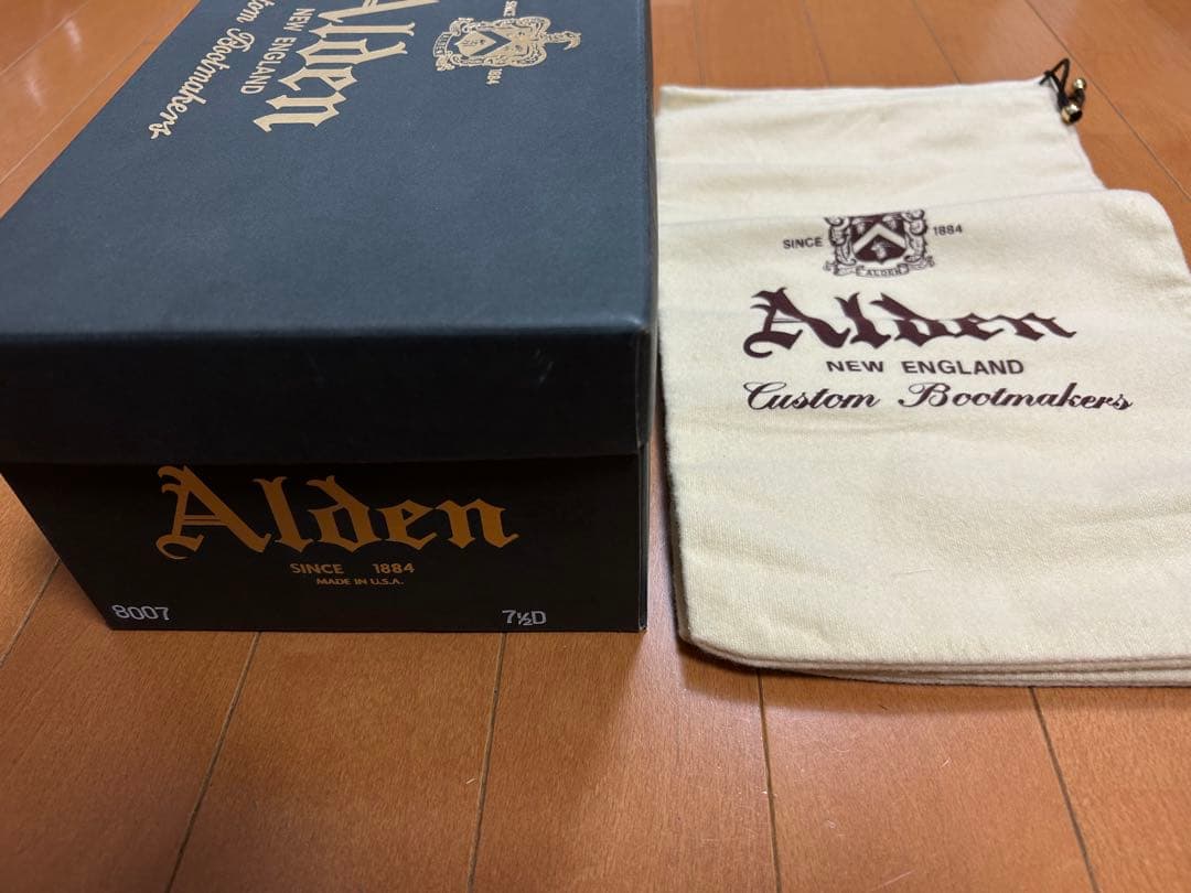 ALDEN BEAMS PLUS別注 8007 スリッポン 7.5D 25.5