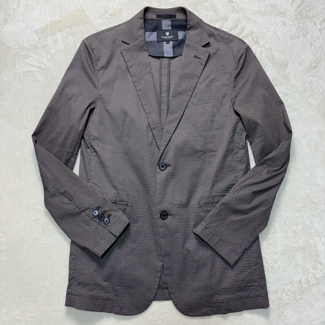 美品】ブラックレーベルクレストブリッジ テーラードジャケット シア