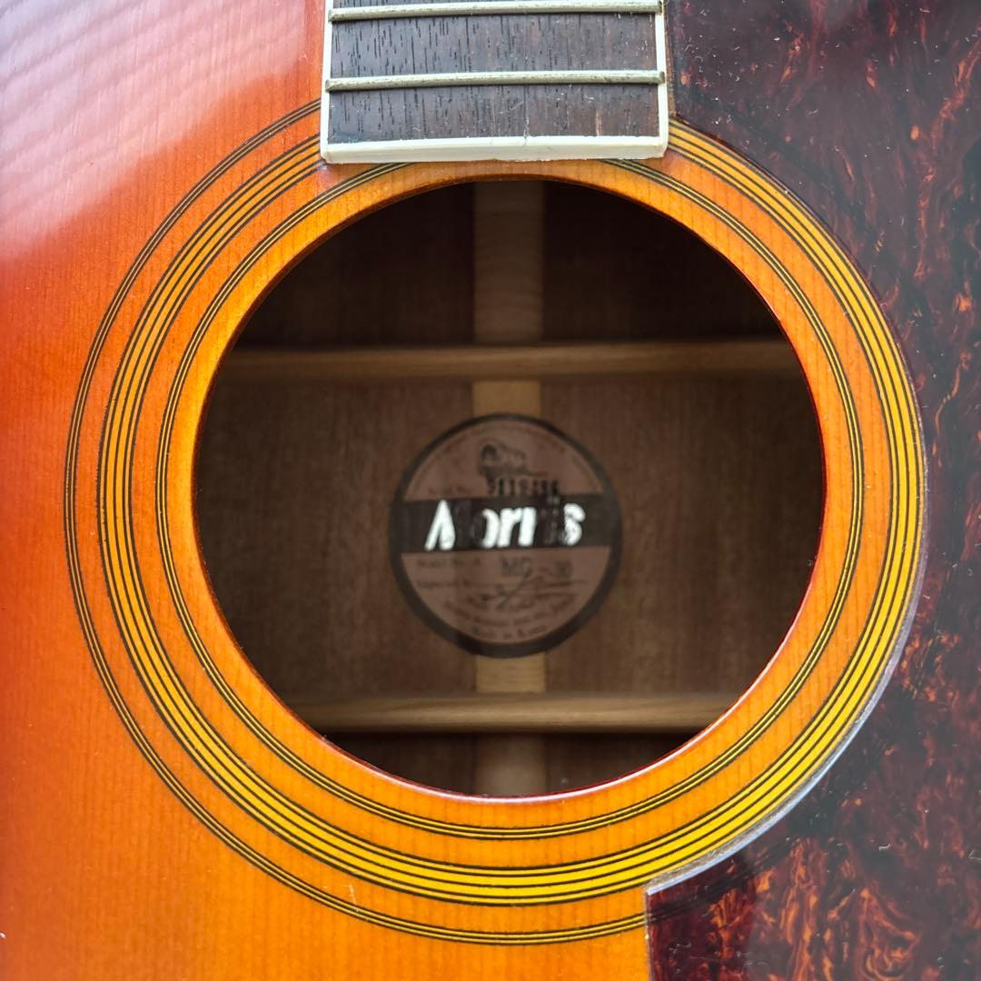 h*p様 希少 縦ロゴMorris MG-30 アコギ 90'sヴィンテージ