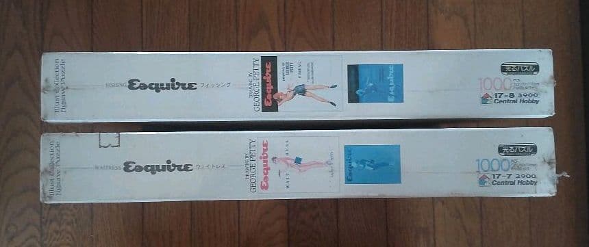 george petty パズル 1000ピース ウェイトレス フィッシング