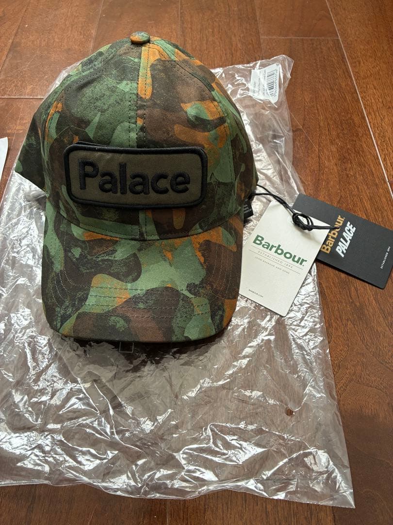 帽子 PALACE Barbour Cap \"Camo\"