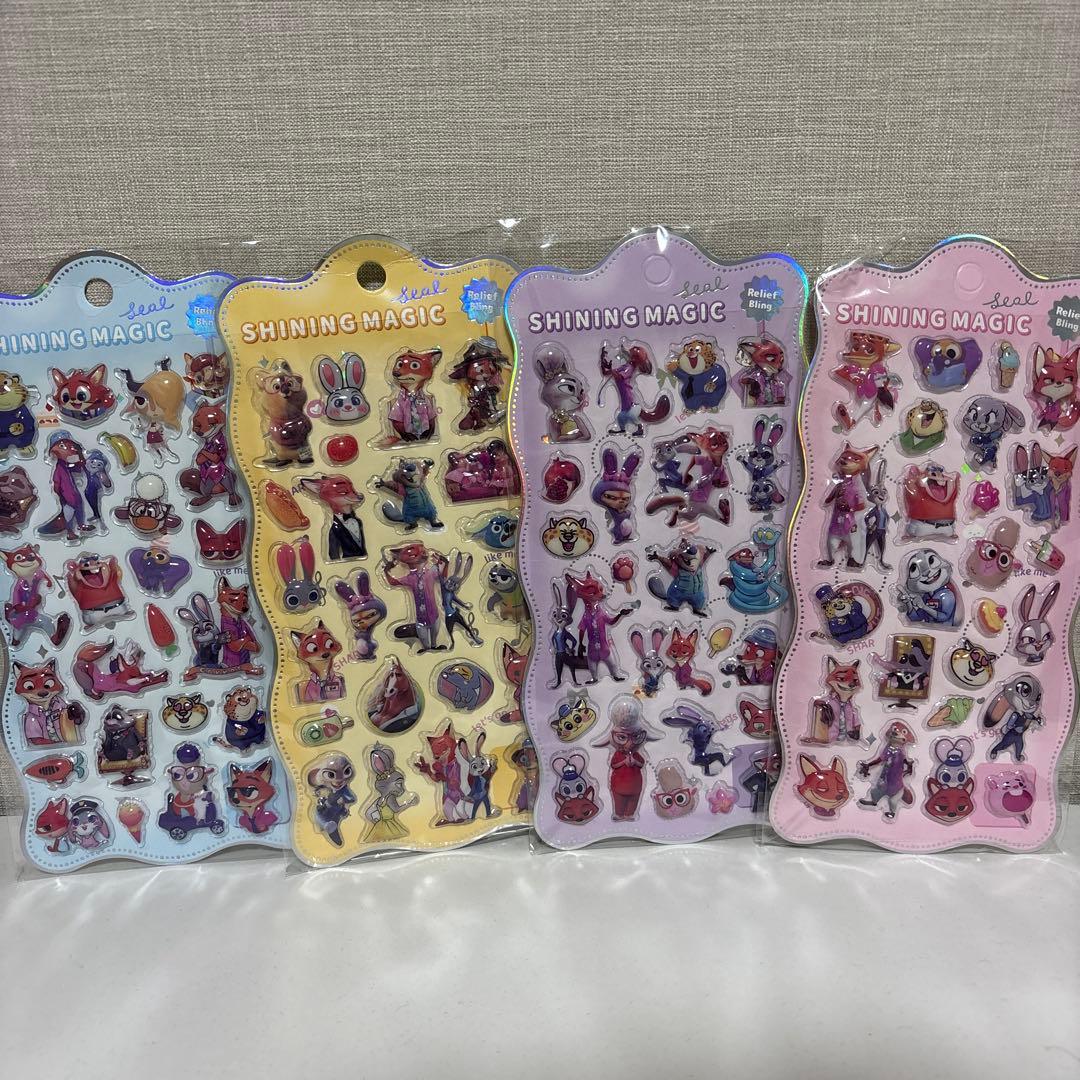 SHINING MAGIC キャラクターシール 4枚セットz4 - メルカリ