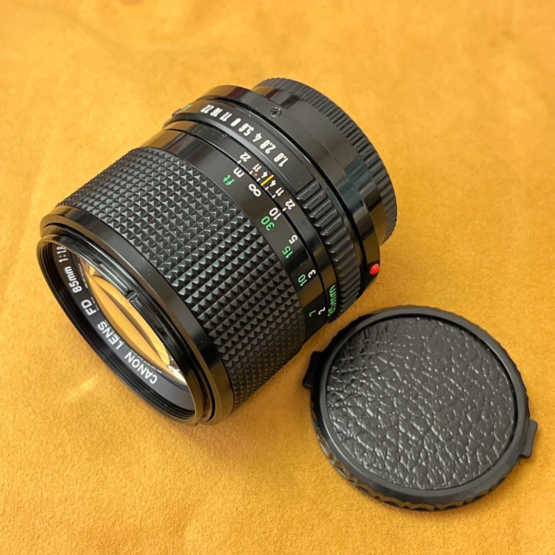 Canon キヤノン New FD 85mm f1.8 単焦点レンズ Canon FD 85mm F1.8 S.S.C レビュー | 赤城山をもっと!!