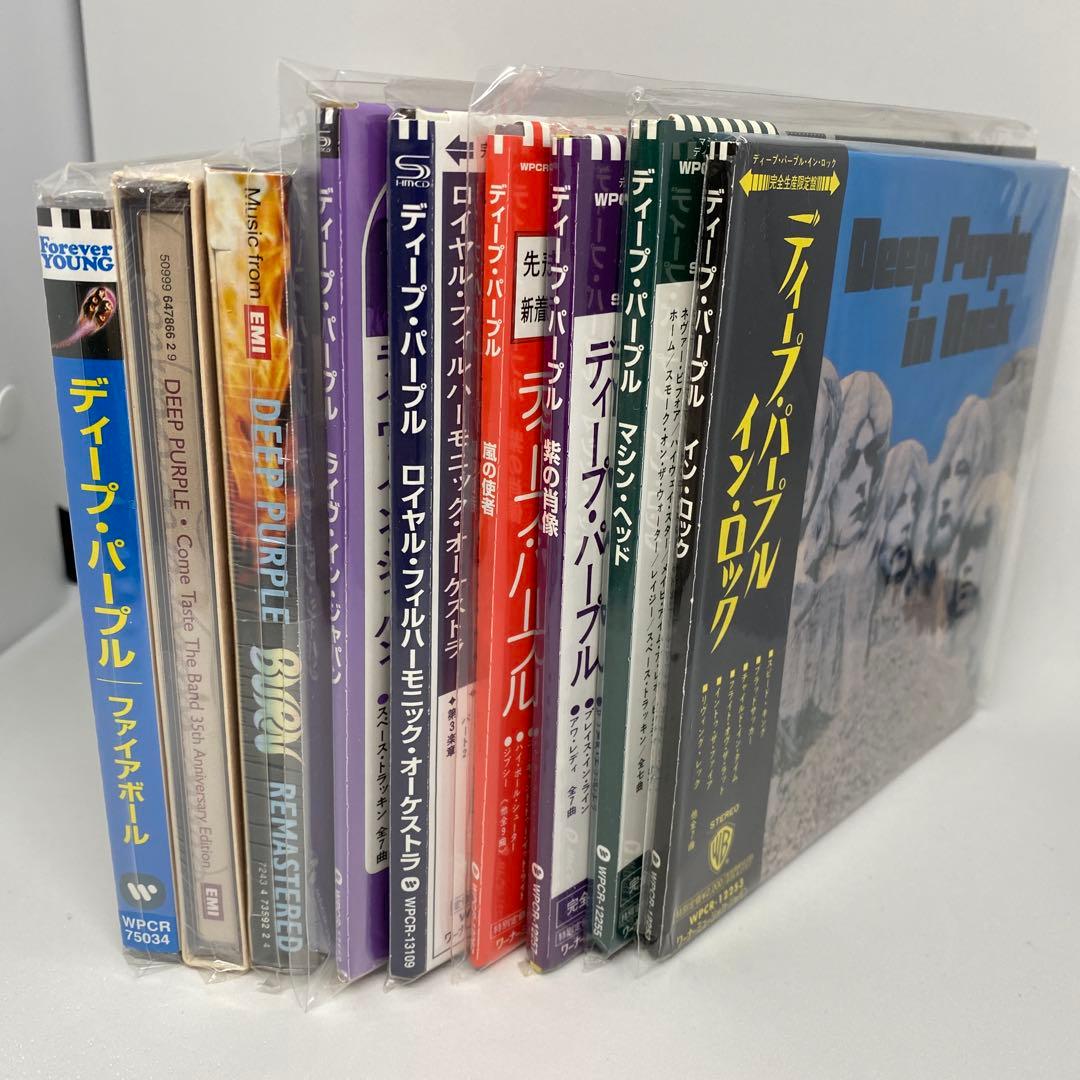Deep Purple ディープ・パープル CD アルバム 9枚セット Deep Purple ディープ・パープル CD アルバム 9枚セット Deep Purple