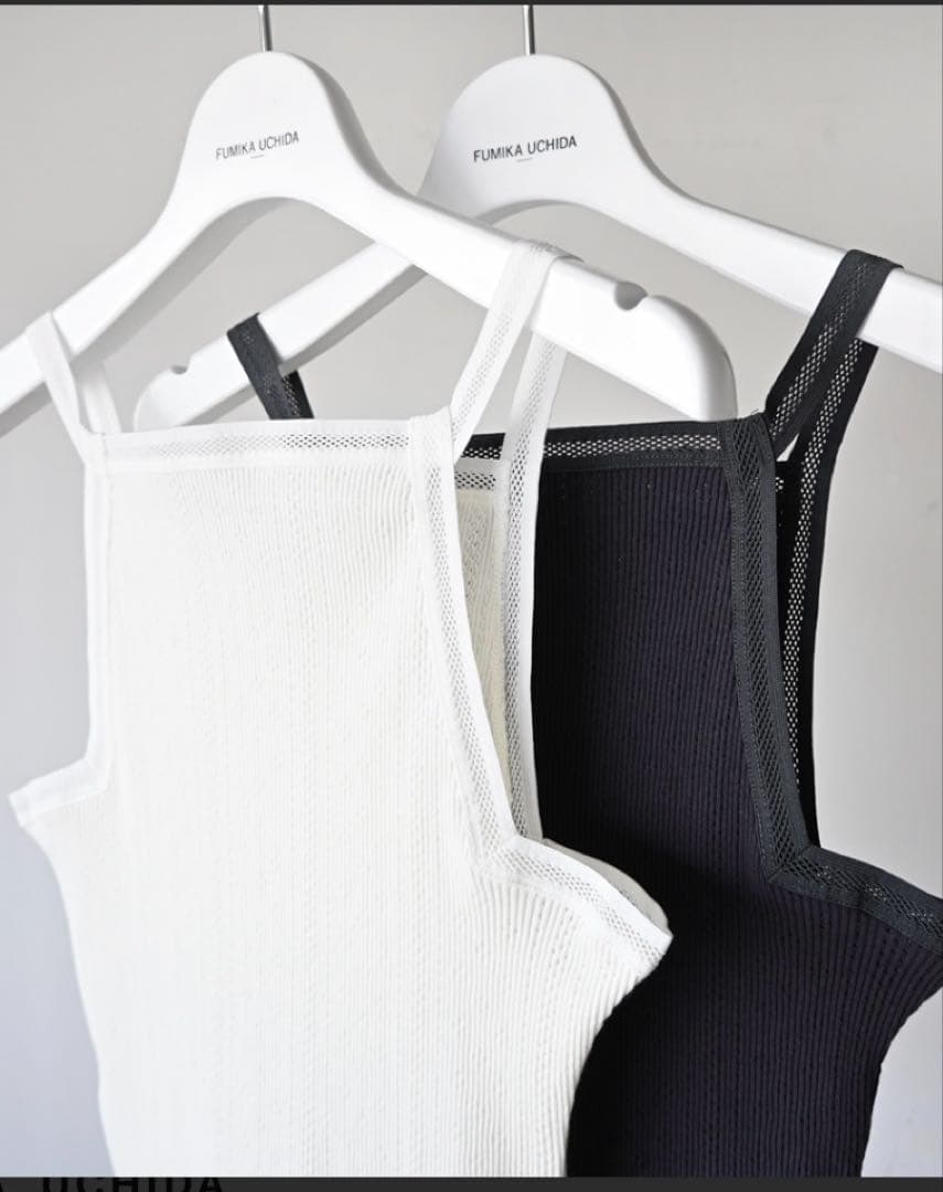 フミカウチダ・キャミソール FUMIKA UCHIDA/フミカウチダ】RIB CAMISOLE UNDERWEAR W-UW006の通販