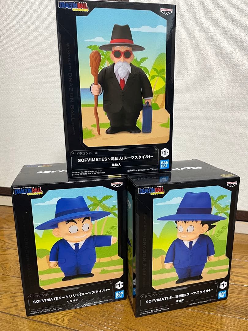 SOFVIMATES ドラゴンボール 孫悟空 クリリン 亀仙人 スーツスタイル