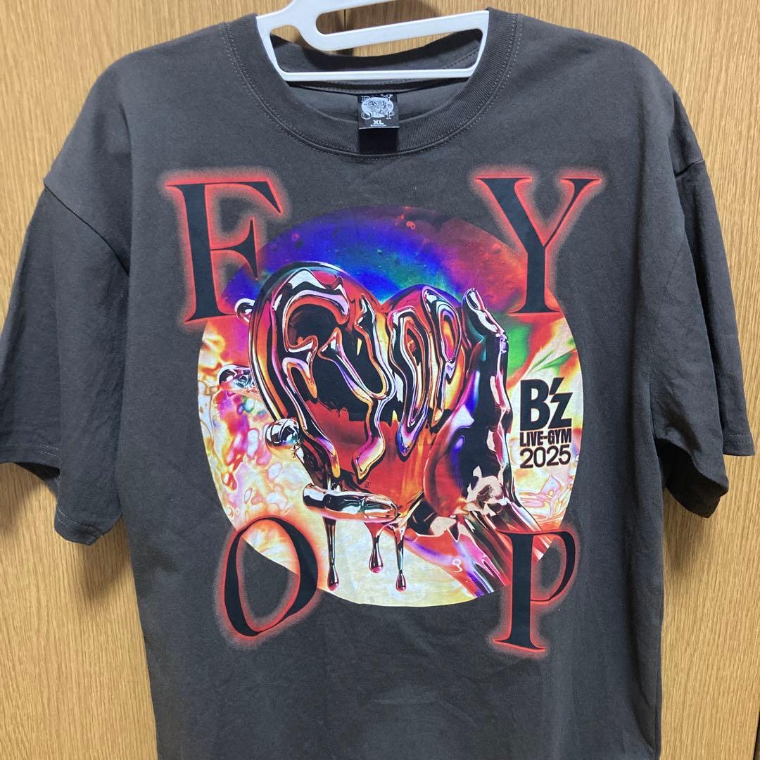 B'z LIVE-GYM 2025 -FYOP- ツアーTシャツ XLサイズ - メルカリ