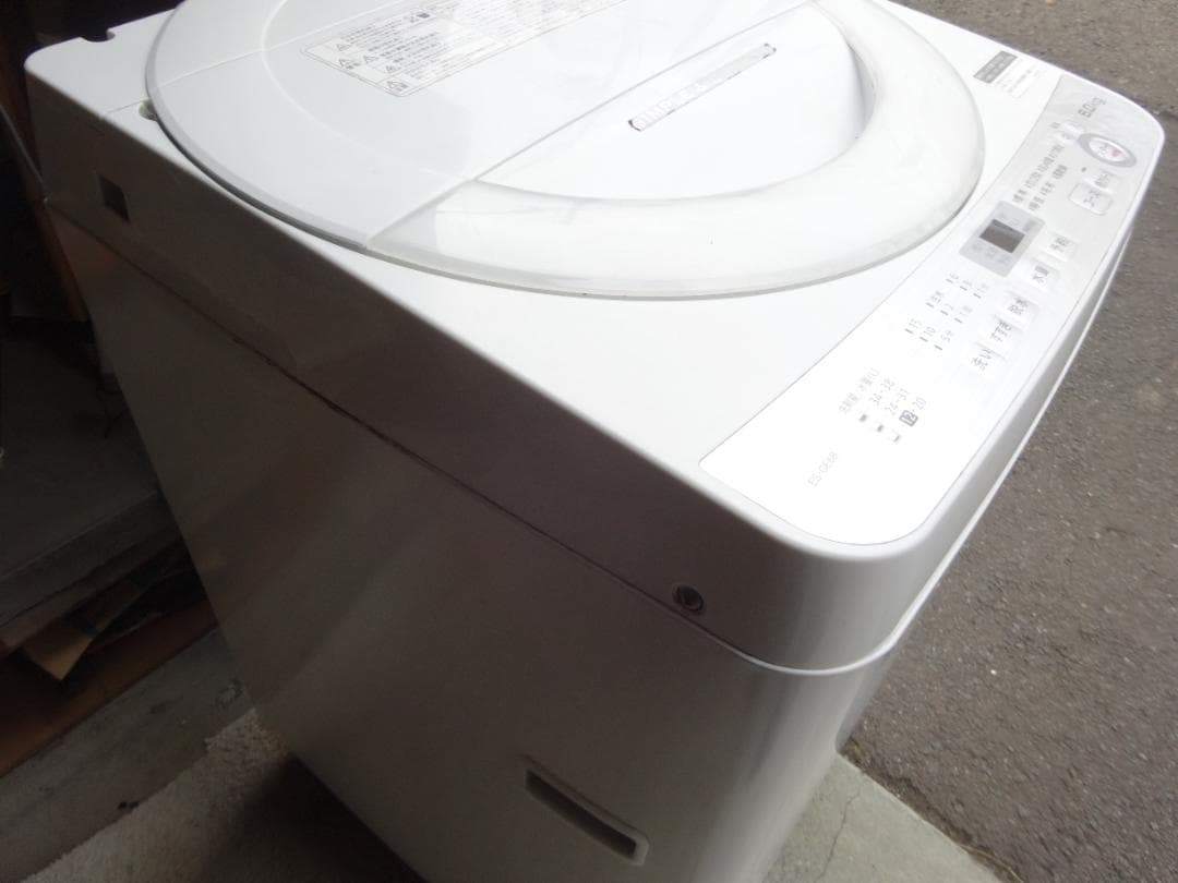 ライ様SHARP シャープ simple&compact 洗濯機 6.0kg