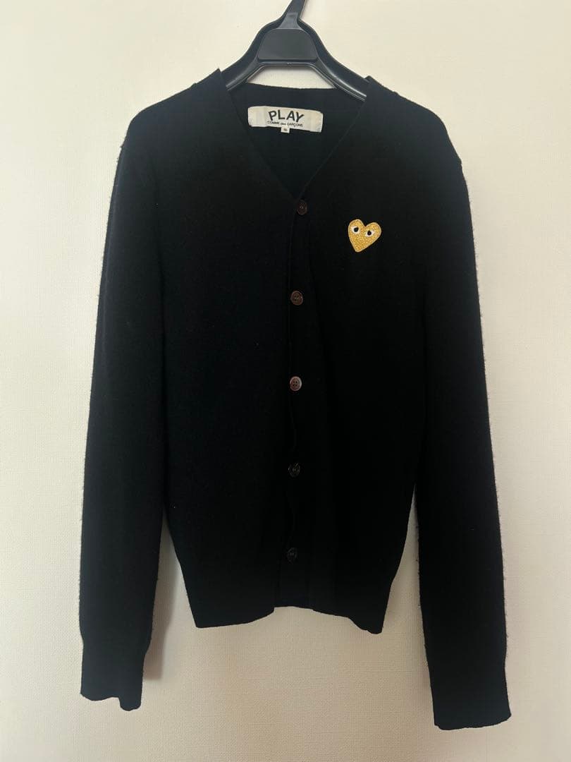 PLAY COMME des GARÇONS ブラック カーディガン S - メルカリ