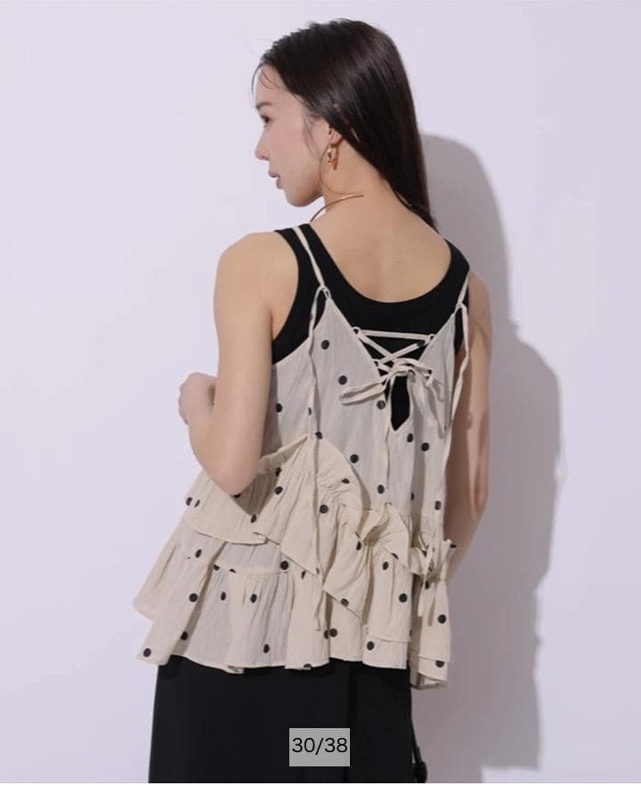 【新品】Mystrada♡《店舗限定》フリルティアードキャミ