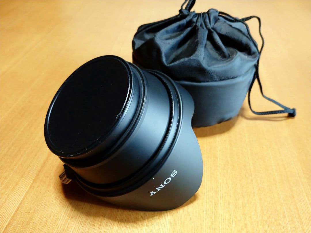 中古 SONY ワイドコンバージョンレンズ VCL-0872 フード付き - メルカリ