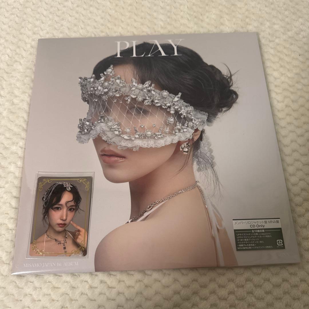 MISAMO PLAY MINA盤 タワレコ ラキドロ トレカ ミナ - メルカリ