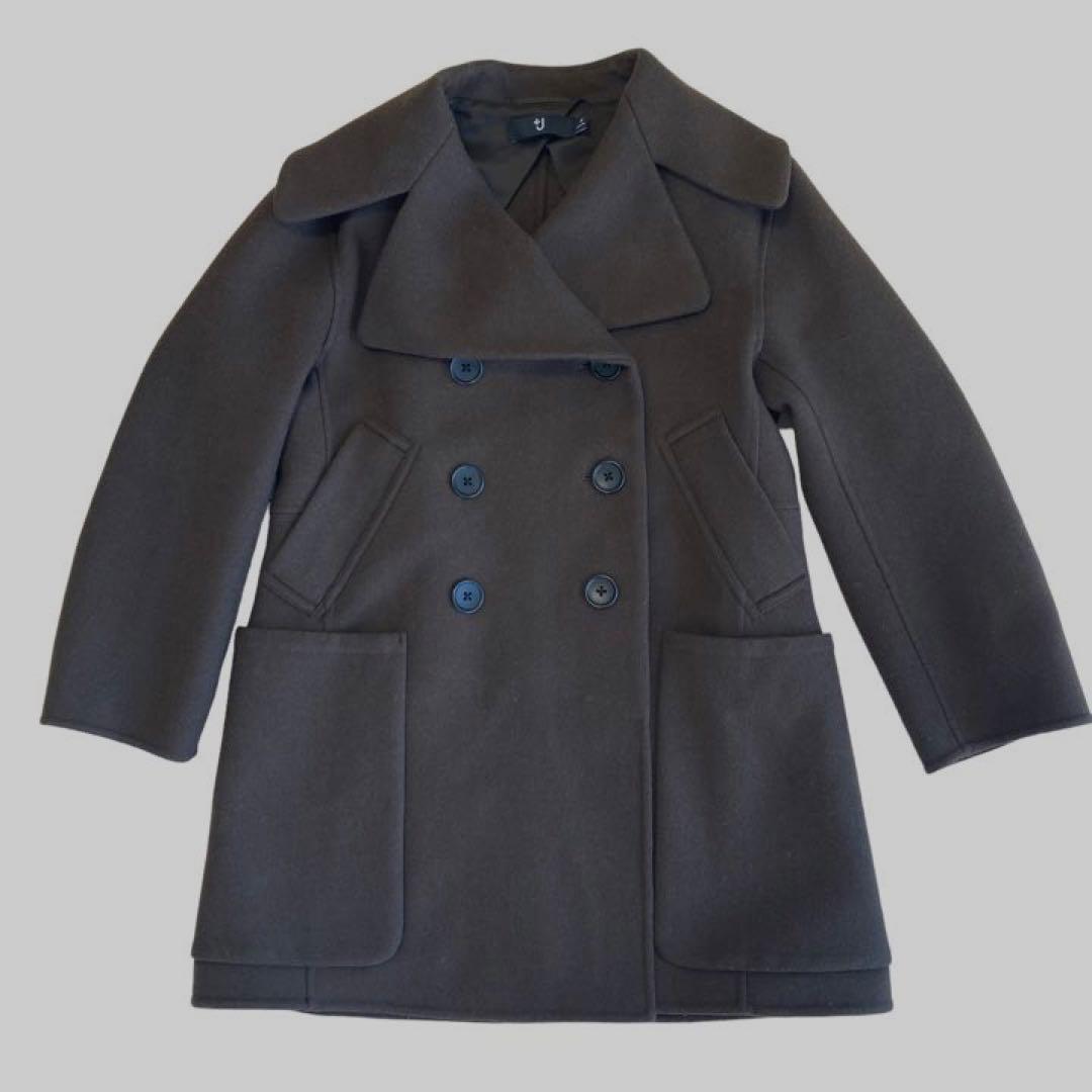 40 UNIQLO +J ジルサンダー ダブルフェイス ピーコート PコートM