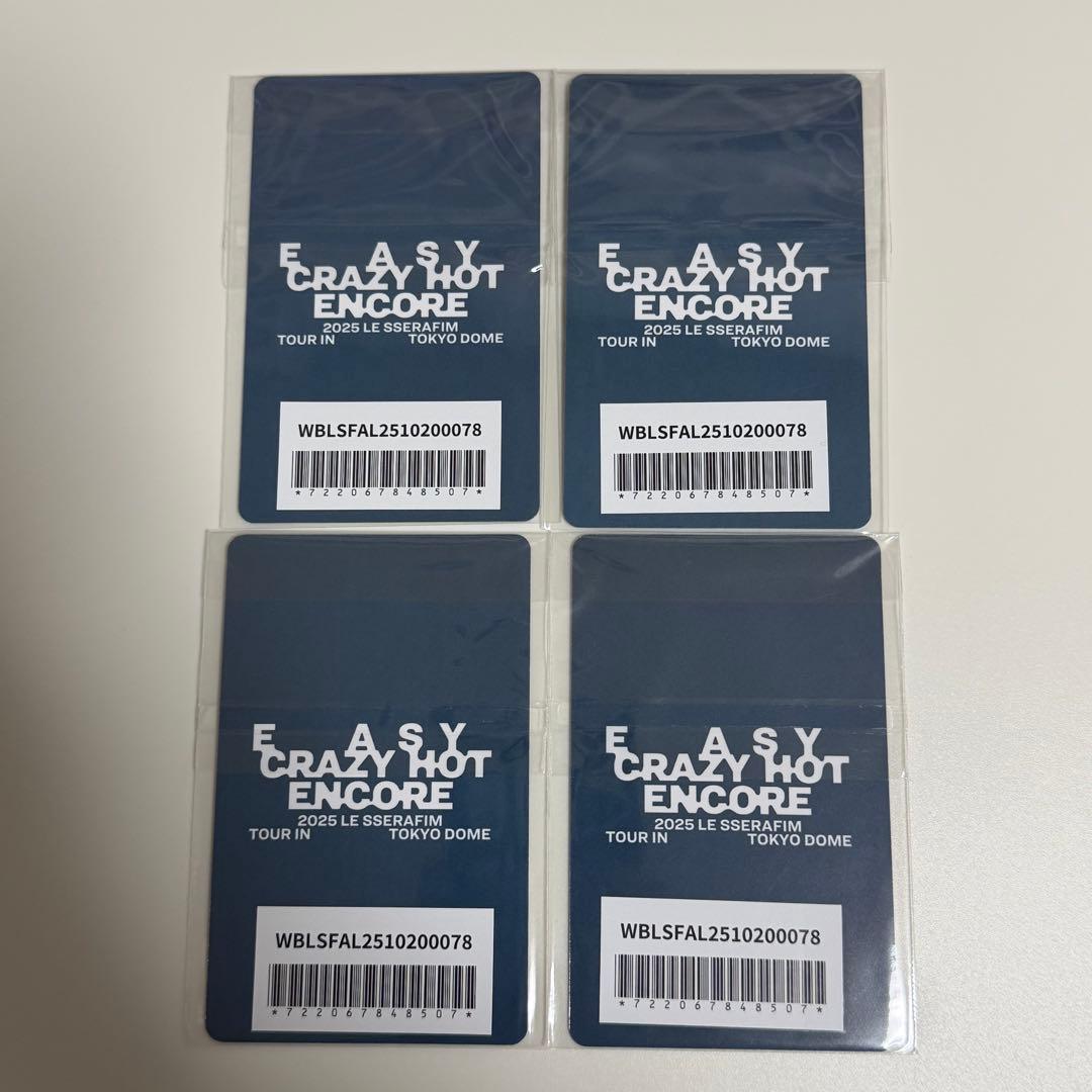 LE SSERAFIM ルセラ SPAGHETTI 東京ドーム ラキドロトレカ - メルカリ