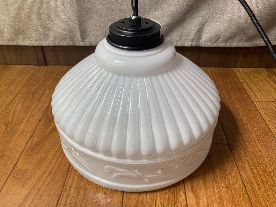 レトロペンダントライト1002 乳白[A1002-N]