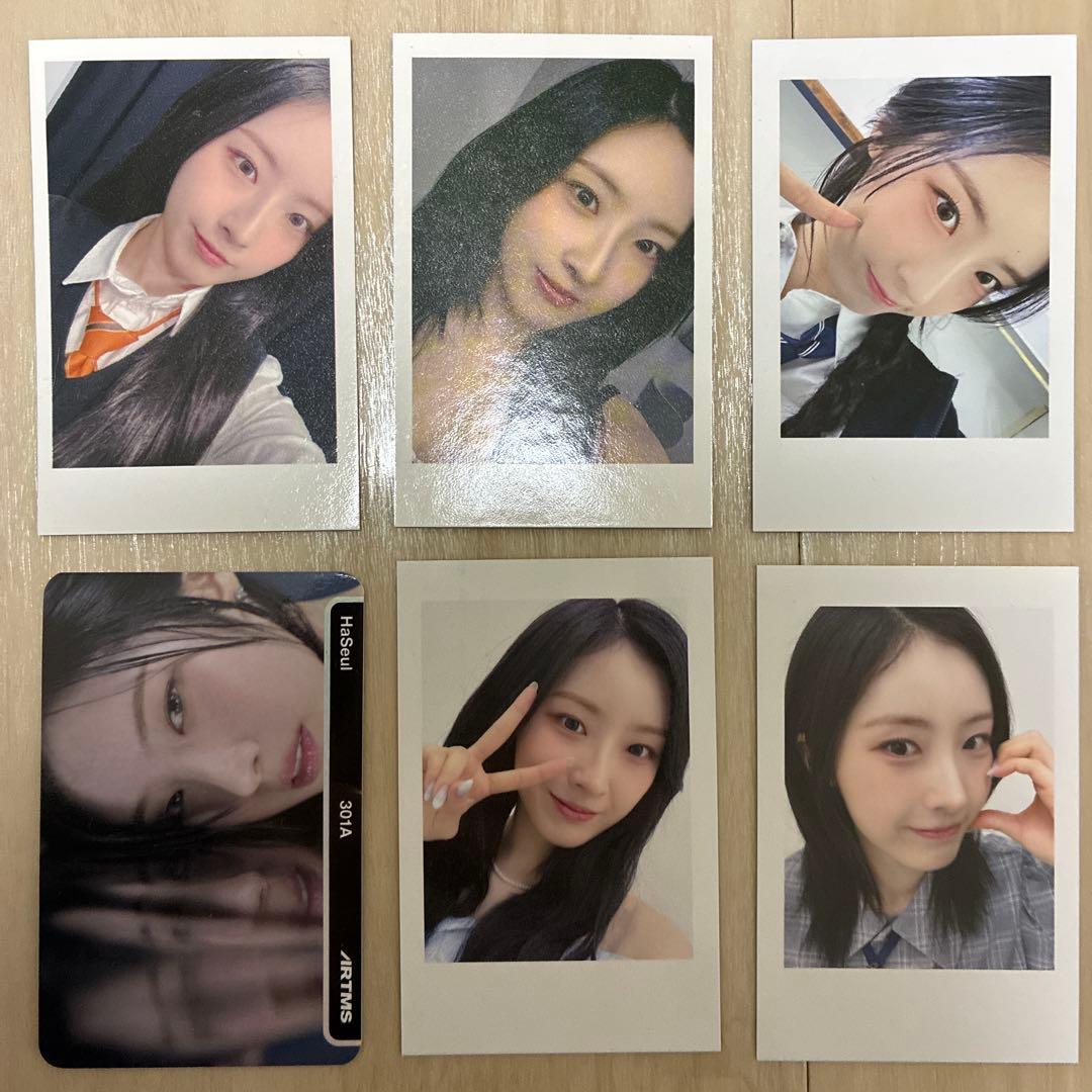 ARTMS LOONA Icarus ハスル HaSeul トレカ6枚セット - メルカリ