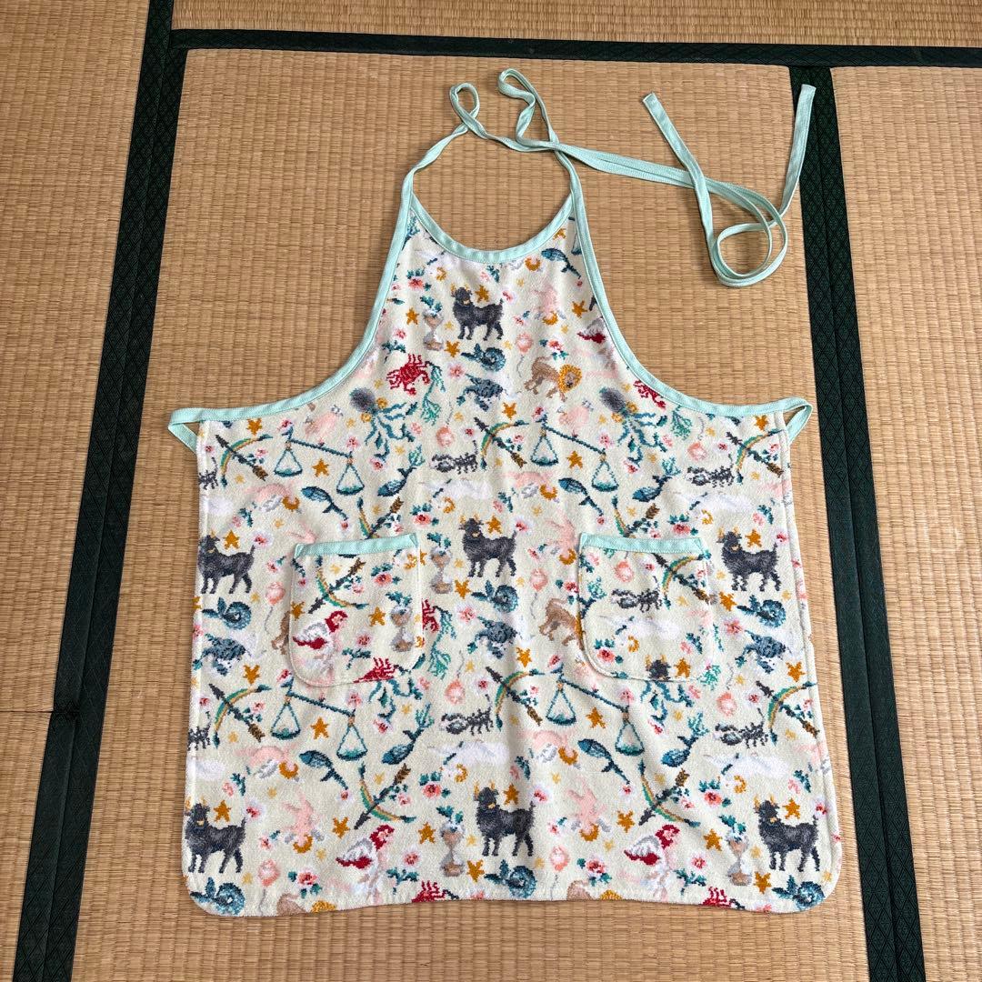 星座のエプロン パッカブルエプロン【惑星たこ焼き】 / Hare no hi（ハレノヒ）の