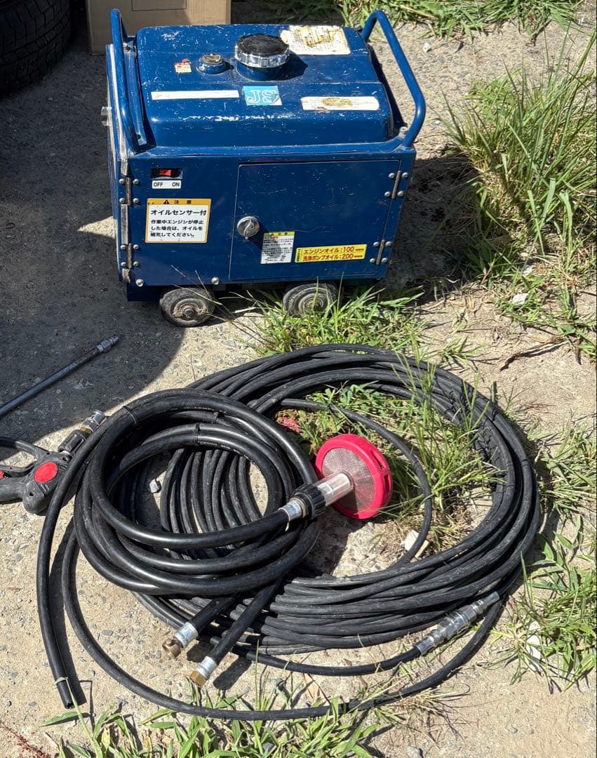 中古品　セイワ 精和 防音型高圧洗浄機 ジェットクリーン JC-1513SLI 防音型高圧洗浄機『ジェットクリーン JC-1513DPN+』 精和産業