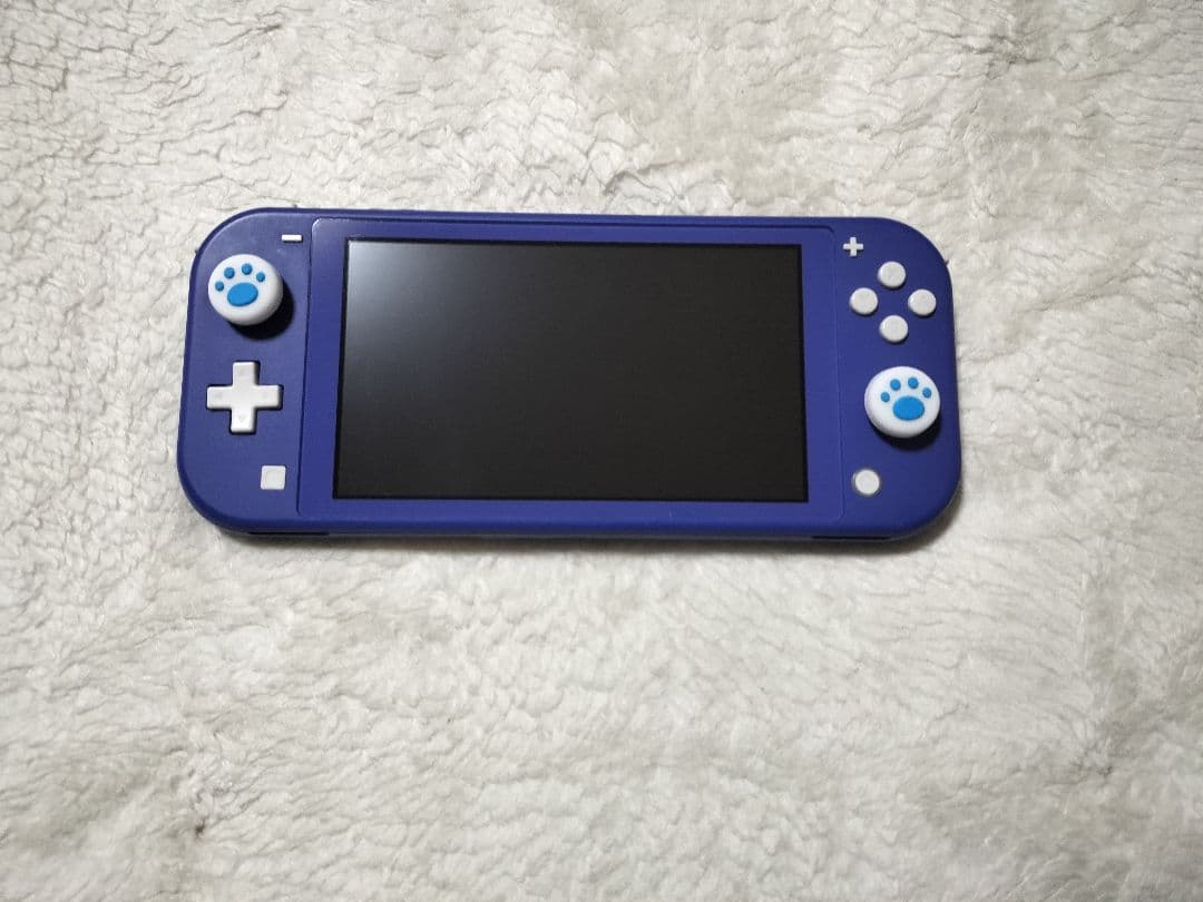 動作品Nintendo Switch Lite ブルー良品肉球カバーつき - メルカリ