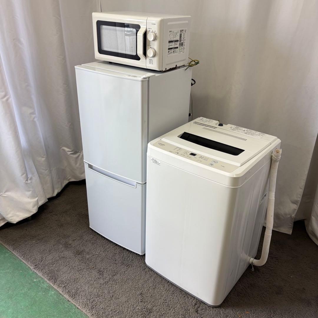 109⭕️冷蔵庫 洗濯機 電子レンジ 一人暮らし ニトリ 家電セット 設置