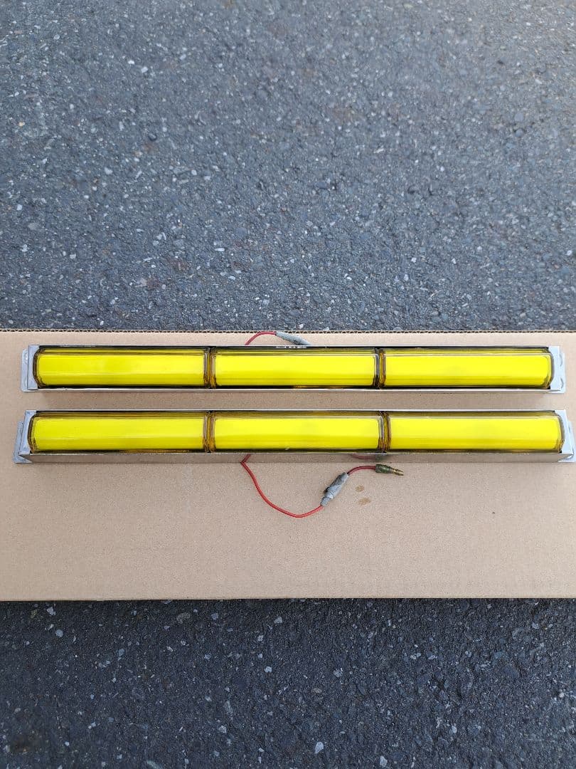 車高灯３連専用ステーLED 2本セット YAC（ヤック） YAC LED車高灯3連ステセット2本組 流星Re6 クリア