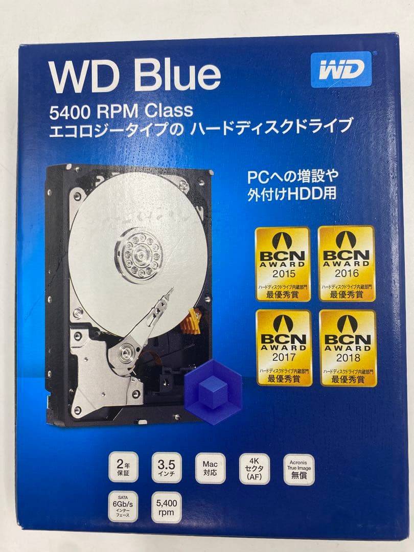未使用品☆WD Blue 4TB 内蔵型ハードディスクドライブ - メルカリ