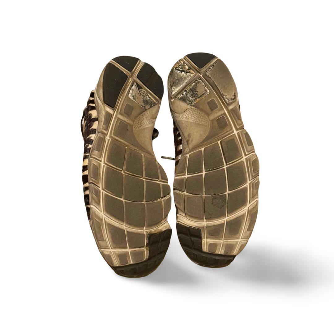 NIKE】ナイキ エアフットスケープウーブン ゼブラ柄ハラコレザー