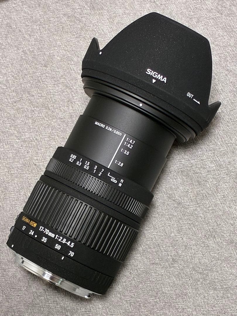⭐️美品⭐️シグマ SIGMA 17-70mm F2.8-4.5 DC キャノン用