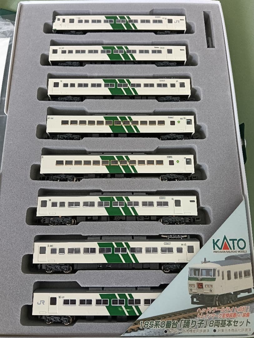 KATO 10-443 185系0番台踊り子 8両 🔵kato 10-443 185系 0番台 A2編成 [踊り子] 入線整備 その① - 竹ノ塚