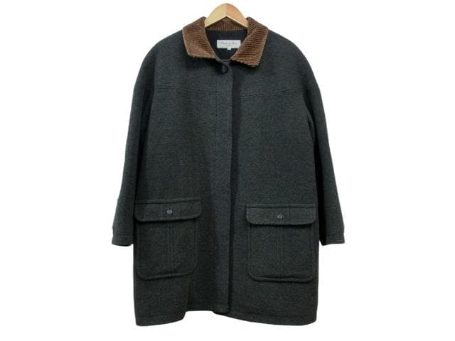 Christian Dior グレー ダッフルコート　M 楽天市場】【Dior HOMME】 ディオール・オム ダッフルコート グレー
